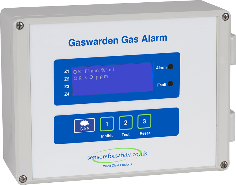 S4S Gaswarden Boiler Room Gas Alarm Package